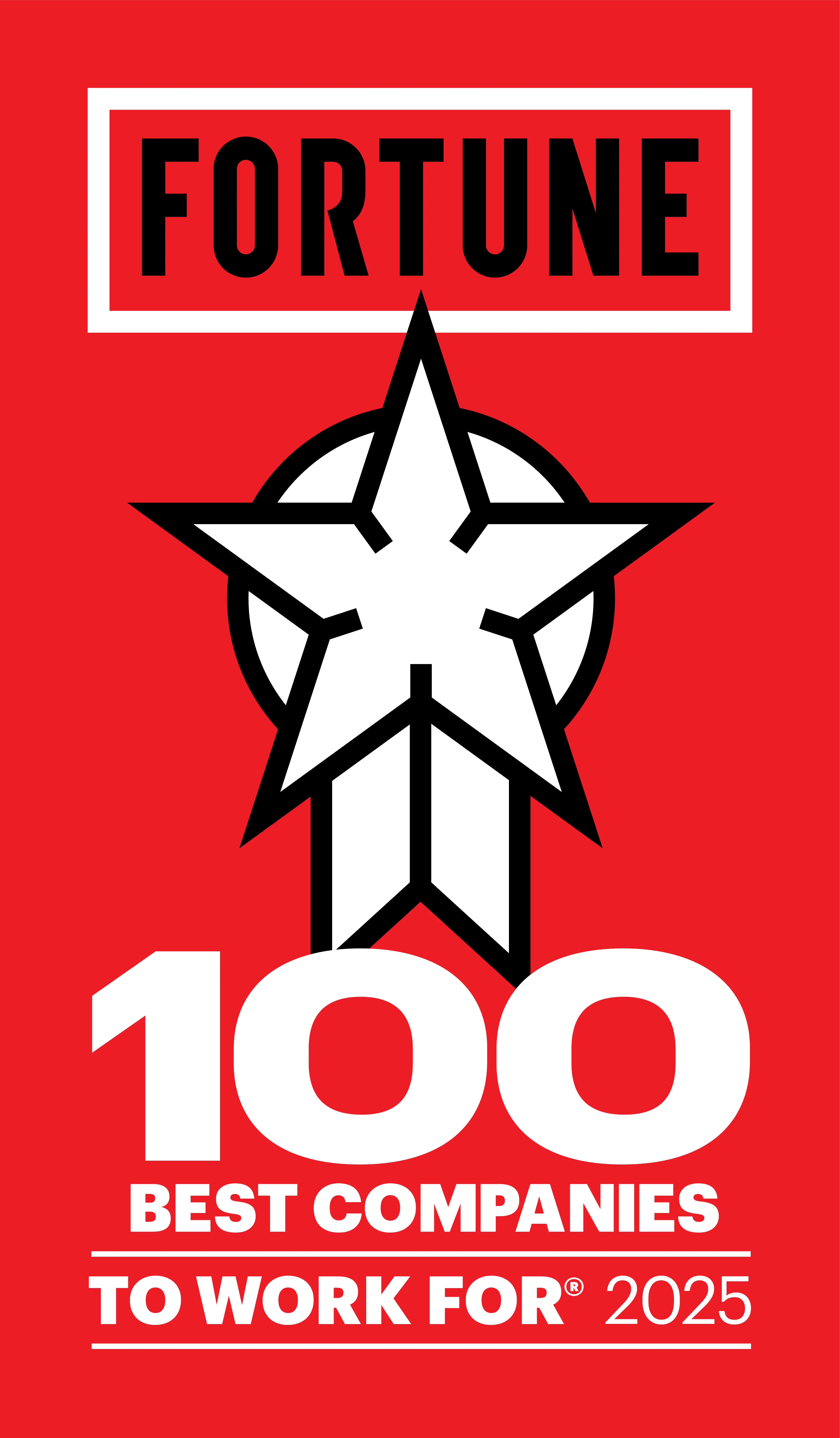 Fortune 100 Best Companies award 2025